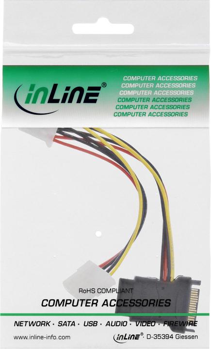 Produktbild InLine SATA Stromadapterkabel
