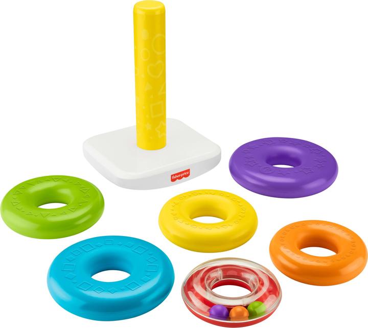Produktbild Fisher-Price Grosse Farbringpyramide