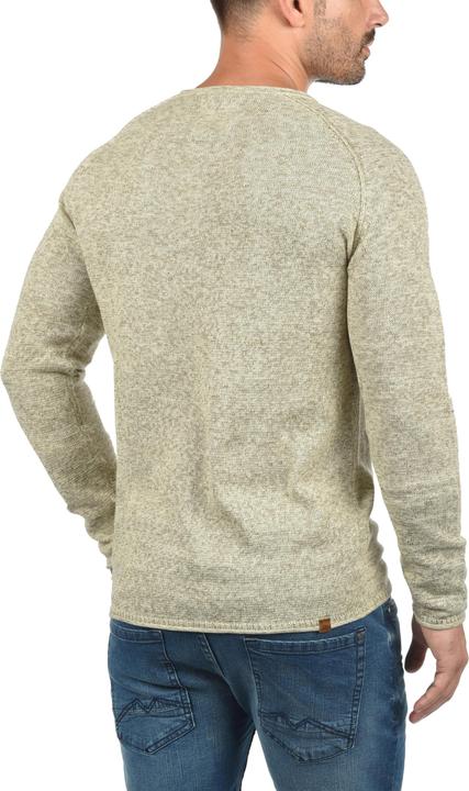 Actual product image Blend Dan Men's Jumper Knit Pullover With O-Neck Flecked (XL)