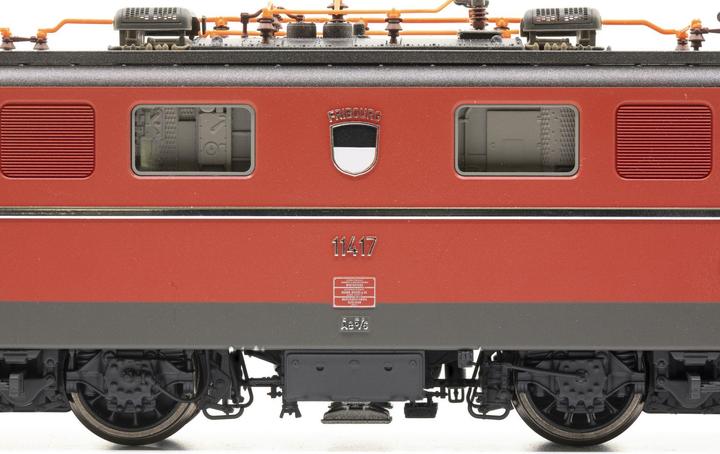 Produktbild Piko SBB E-Lok Ae 6/6 11417 Kanton Fribourg,rot EpV DC (Spur H0)