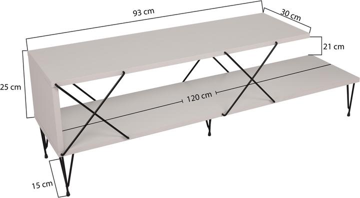 Actual product image Skye Decor Helen (120 x 30 x 40 cm)
