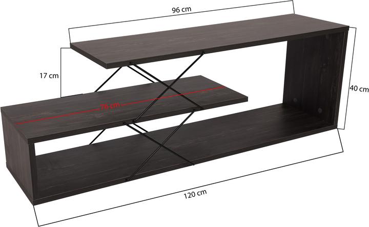 Actual product image Skye Decor Emory (120 x 30 x 40 cm)