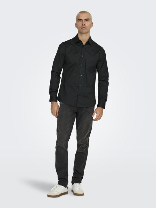 Image du produit Only & Sons Onsjordan Life Slim Twill Ls Shirt Noos (XL)