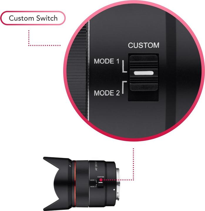 Actual product image Samyang AF 35mm f/1.8 Sony E-Mount (Sony E, full size)
