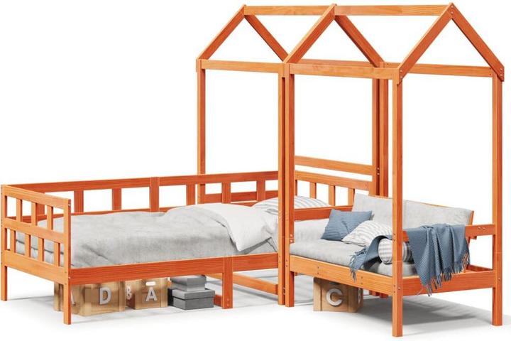 Produktbild VidaXL Tagesbett Set mit Dach (80 x 200 cm)