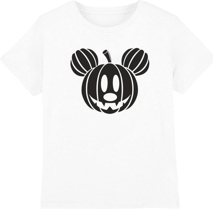 Actual product image Disney Childrens/Kids Mickey Mouse Pumpkin Head T-Shirt (104)