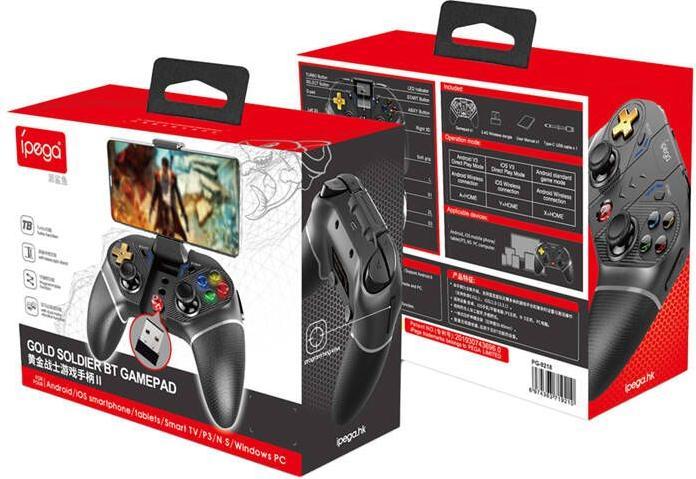 Actual product image iPega Gold Warrior PG-9218 Wireless Controller/GamePad (Android, Switch, iOS, Windows, PS3)