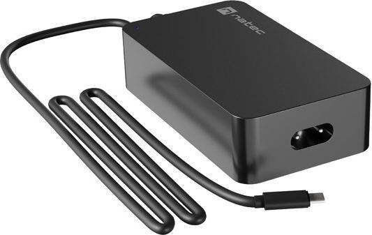Actual product image Genesis Zasilacz ładowarka Natec Grayling USB-C 65w Do Laptopów, Tabletów, Telefonów (65 W)