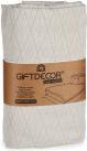 Actual product image Giftdecor Bedspread beige rhombus bed 180x260cm (180 x 260 cm)