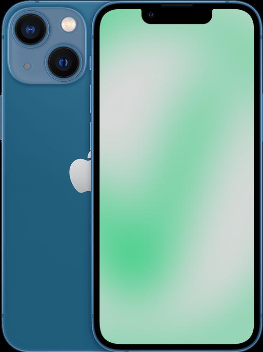 Immagine prodotto Revendo iPhone 13 mini (256 GB, Azzurro, 5.40", 14 Mpx, SIM + eSIM, C / Buono)