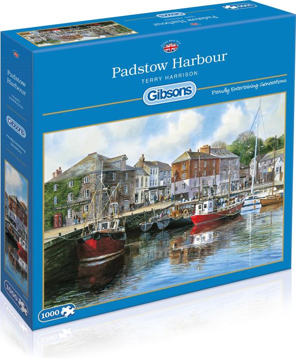 Actual product image Gibsons Puzzle Padstow Harbour 1000 pieces (1000 pieces)