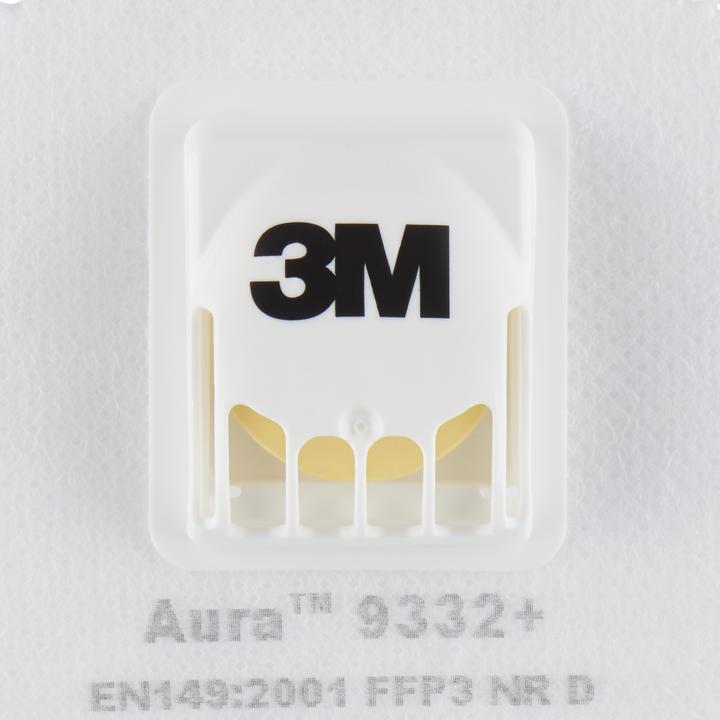 Produktbild 3M Atemschutzmaske, weiss (FFP3, 5 x)