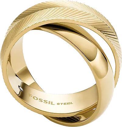 Fossil Damenring HARLOW (52, Acier)