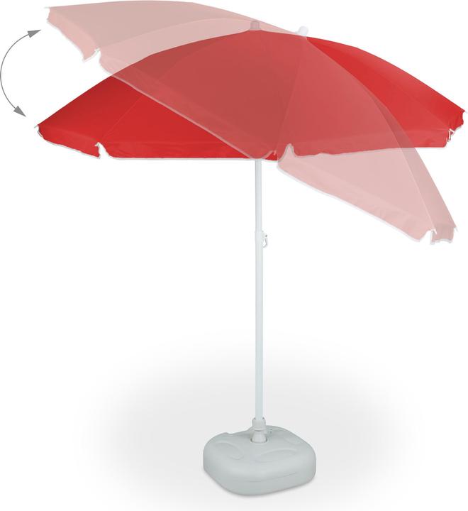 Actual product image Relaxdays 180 cm Garden Parasol (1.80 m)