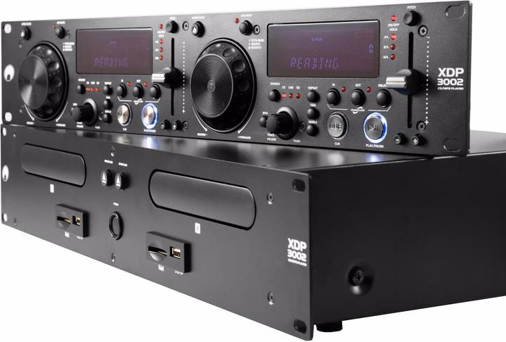 Actual product image Omnitronic XDP-3002 DJ Double CD MP3 Player