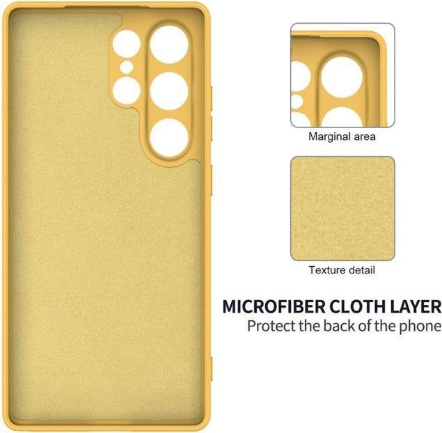 Actual product image MU Classic Liquid Silicone Series (Samsung Galaxy S25 Ultra)