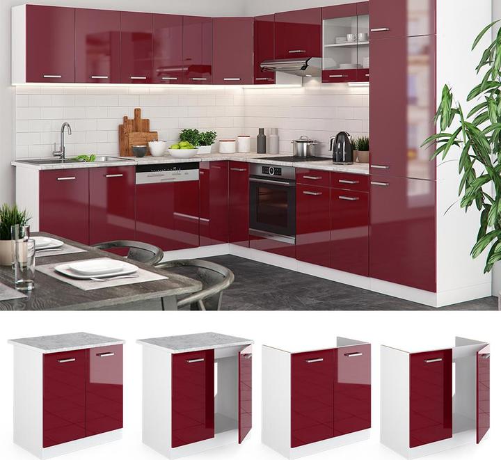 Actual product image Vicco Spülenunterschrank R-Line (80 x 60 x 81.5 cm)