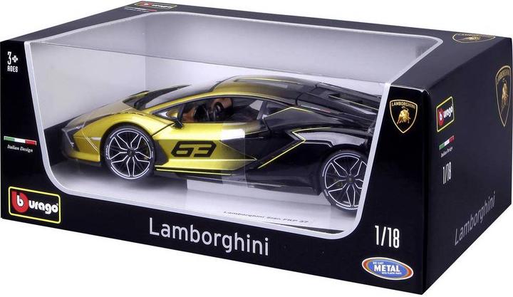 Actual product image Bburago Lamborghini Sian FKP 37
