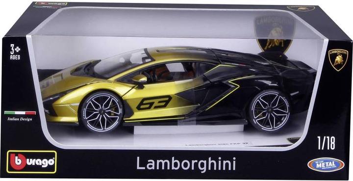 Actual product image Bburago Lamborghini Sian FKP 37