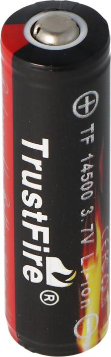 Immagine prodotto Trustfire Batteria 14500 protetta Li-Ion (fiamma) (1 pz., 14500, 900 mAh)