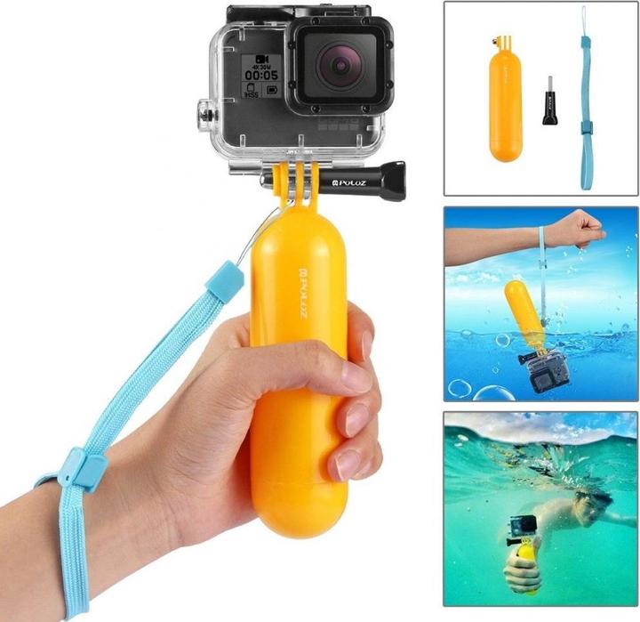 Actual product image Puluz 53 in 1 Accessories Ultimate Combo Kits for sports cameras PKT16