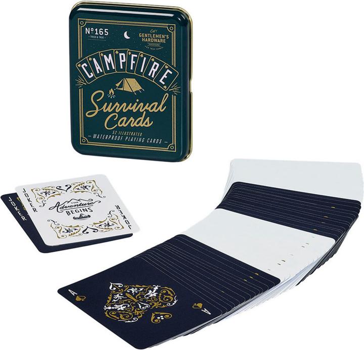 Actual product image Gentlemen's Hardware Campfire Survival Cards English (English)