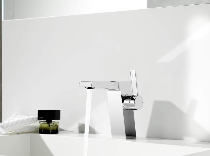 Immagine prodotto Hansa Miscelatore Hansaloft per lavabo, a comando laterale, senza scarico, sporgenza: 146 mm, 575222