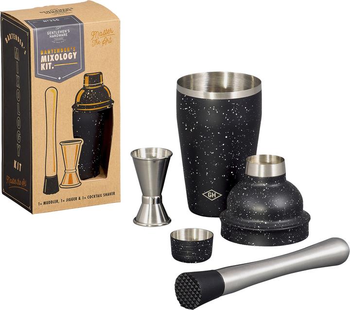 Immagine prodotto Gentlemen's Hardware Bartender's Mixology Kit (Set da cocktail)