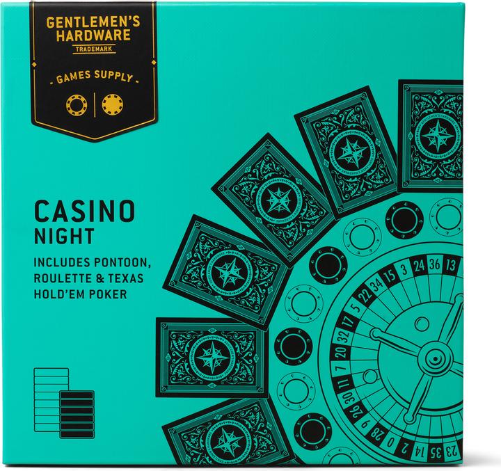 Image du produit Gentlemen's Hardware Nuit du casino (Allemand, Français, Italien, Anglais, Espagnol)