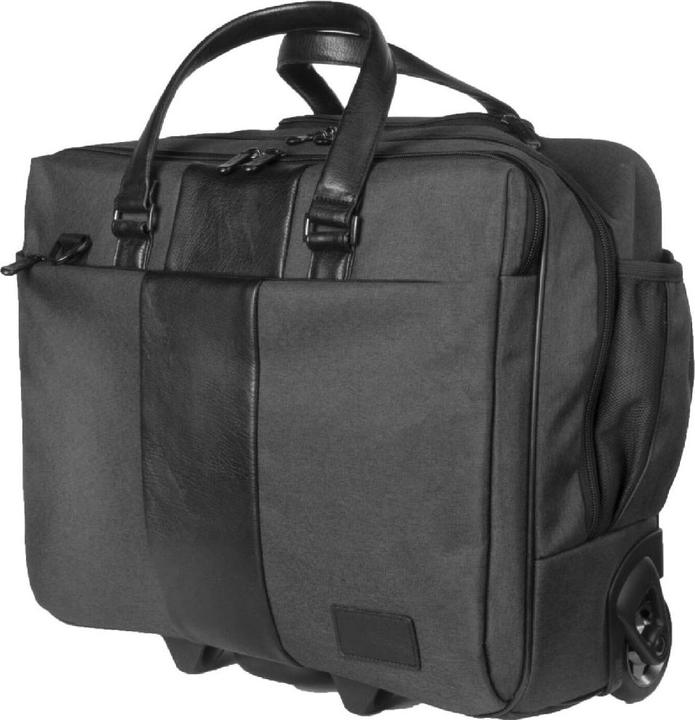 Immagine prodotto Dermata Trolley per laptop business Canvas 3497CV Zwart (32 l, Bagaglio a mano (fino a 50 litri))