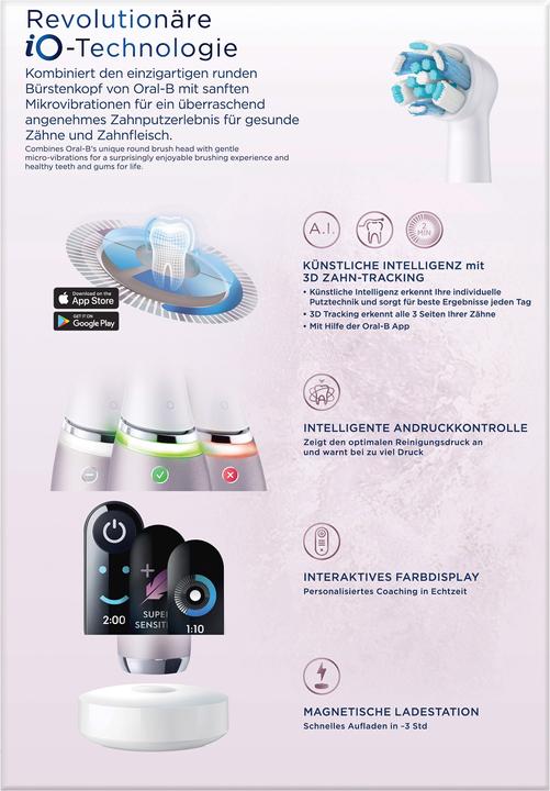 Actual product image Oral-B iO-Series 9N (Oscillating toothbrush)