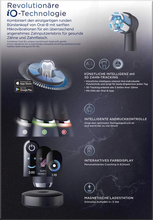 Actual product image Oral-B iO-Series 9N (Oscillating toothbrush)