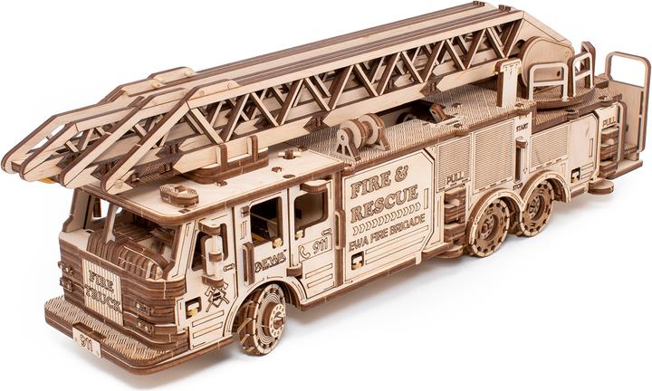 Eco Wood Art Camion dei pompieri