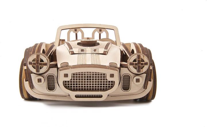 Actual product image Ugears Cobra Drift race car