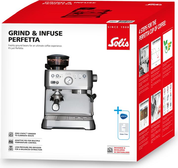 Actual product image Solis Grind & Infuse Perfetta