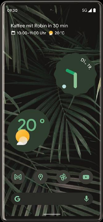 Image du produit Google Pixel 6 Pro (256 Go, Stormy Black, 6.70", SIM + eSIM, 50 Mpx, 5G)