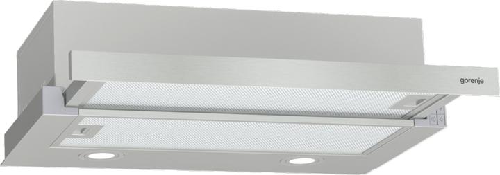 Gorenje TH62E4X Dunstabzugshaube Halb eingebaut (Pullout) Edelstahl ³/h C (Flat-screen hood)