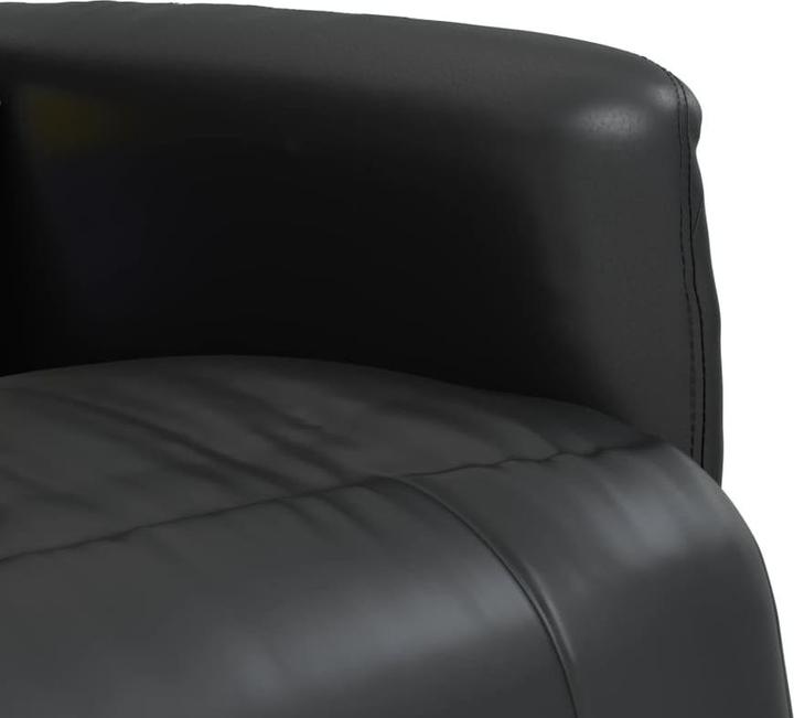 Image du produit VidaXL Fauteuil de massage avec repose-pieds Noir Similicuir,Couleur