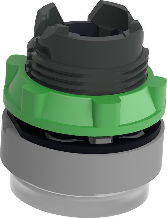 Produktbild Schneider Electric Leuchtdrucktaster, Front, vorstehend, ZB5AW113C0