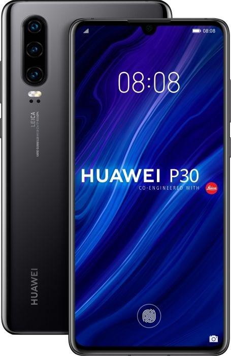 Image du produit Huawei P30 (128 Go, Noir, 6.10", Double SIM, 40 Mpx, 4G)