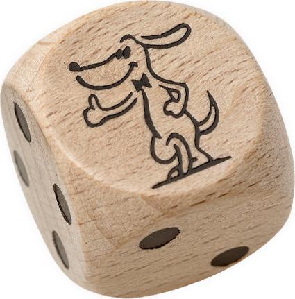 Immagine prodotto Brändi Cubo di legno per cani (Tedesco)