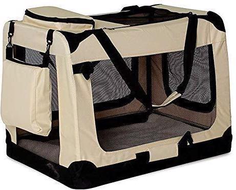 Produktbild Dibea Hundetransportbox (Hund, Waschbar, Atmungsaktiv, Abschliessbar, Faltbar)