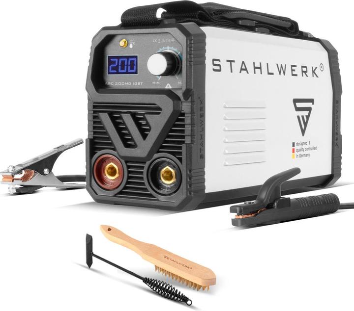 Produktbild Stahlwerk Schweissgerät ARC 200 MD IGBT MMA E Hand Inverter Single-Board 200 A