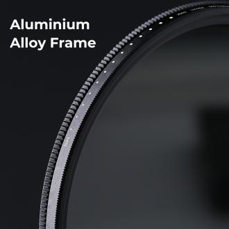 Produktbild K&F Concept B-Series Fader ND2-400 einstellbarer Graufilter – 62 mm (62 mm, UV-Filter, 62 mm)
