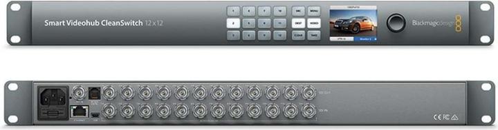 Actual product image Blackmagic Smart Videohub CleanSwitch 12x12 (Digital -> Digital)