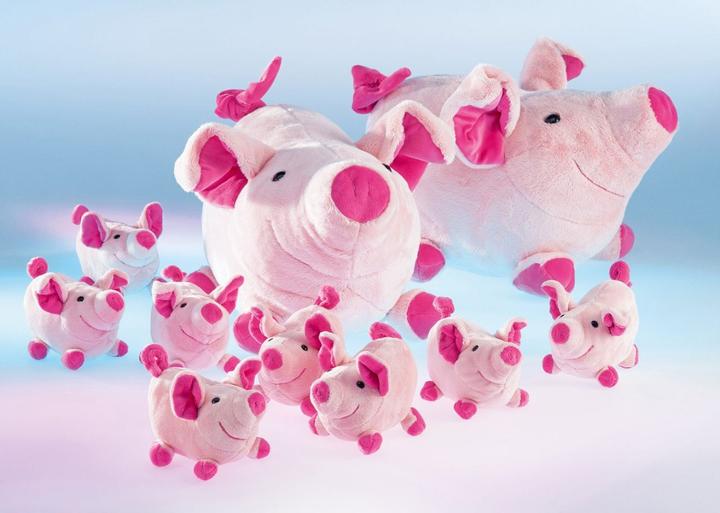 Image du produit Schaffer -Peluche cochon "Loulou" 33cm