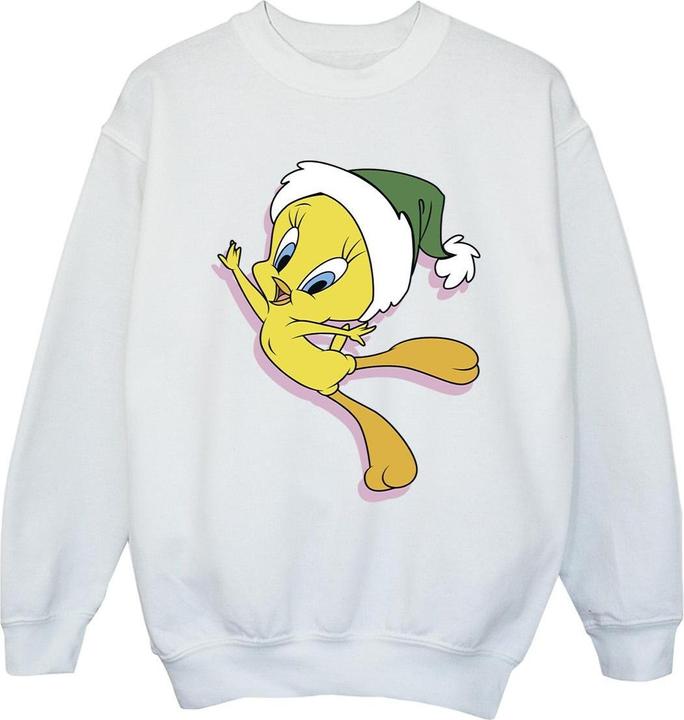 Immagine prodotto Looney Tunes Tweety Christmas Hat Felpa Ragazze (152, 158)