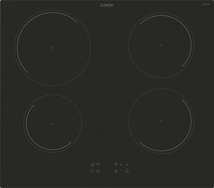 Actual product image Candy Idea CITT642C/E1 Black Built-in 60 cm Induction hob 4 Cooker(s)