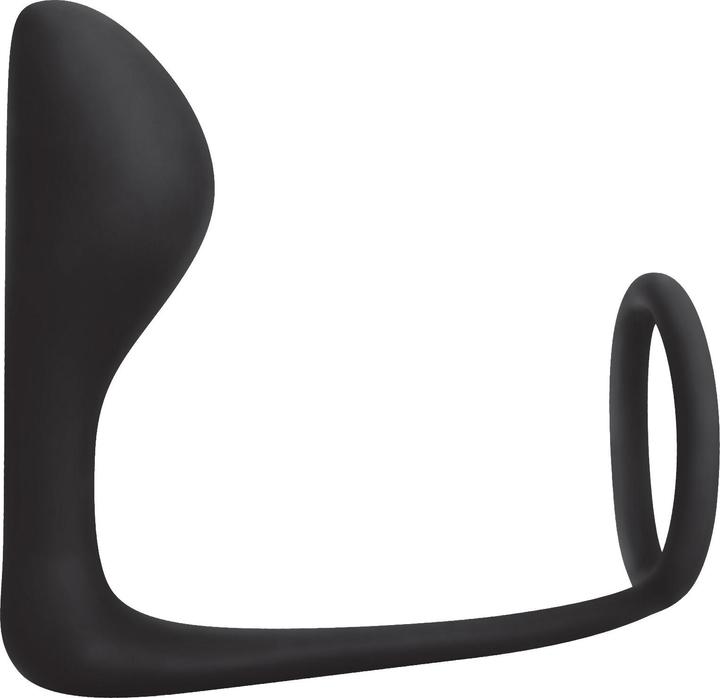 Blue Line C&B GEAR Cock Ring with P-Spot Plug