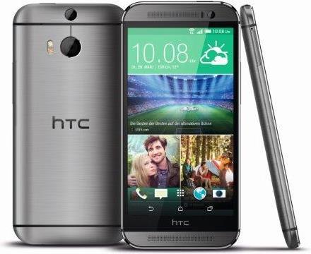 HTC One (M8) (16 Go, Gris Gunmetal Grey, 5", Double SIM, 4 Mpx, 4G)